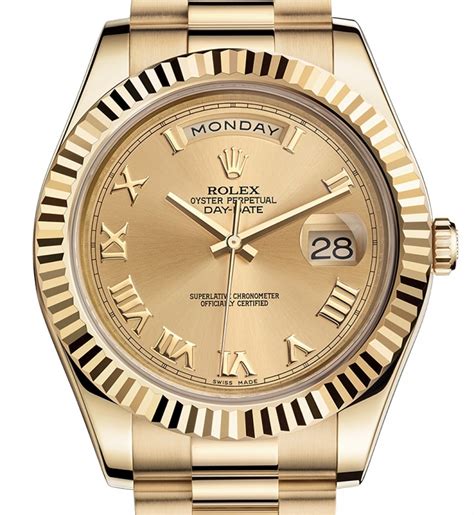 yellow gold rolex day date 41mm roman numerals diamonds|rolex presidential 41mm yellow gold.